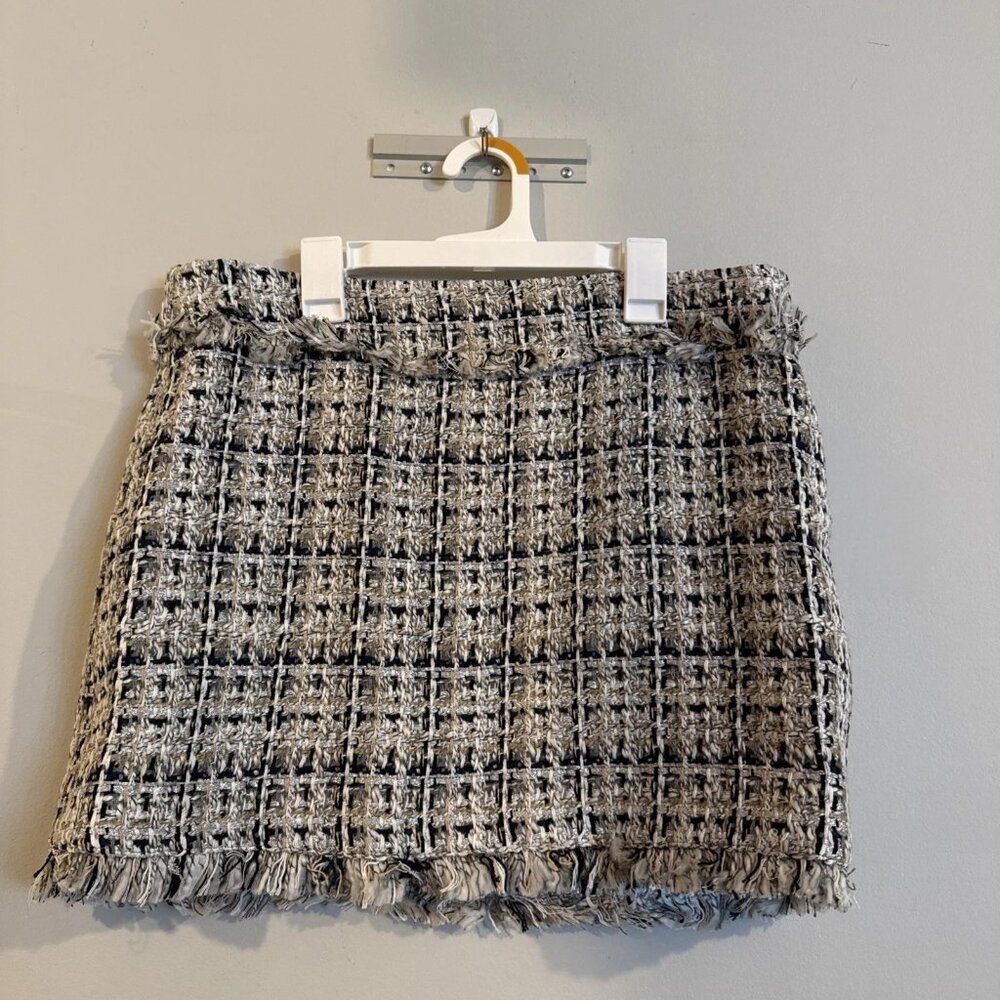 NWT Walter Baker Della Skirt Keystone Tweed Size 12